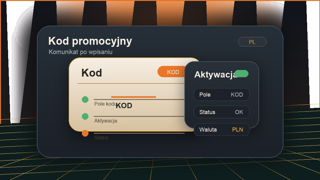 Sprawdzenie błędu kodu promocyjnego